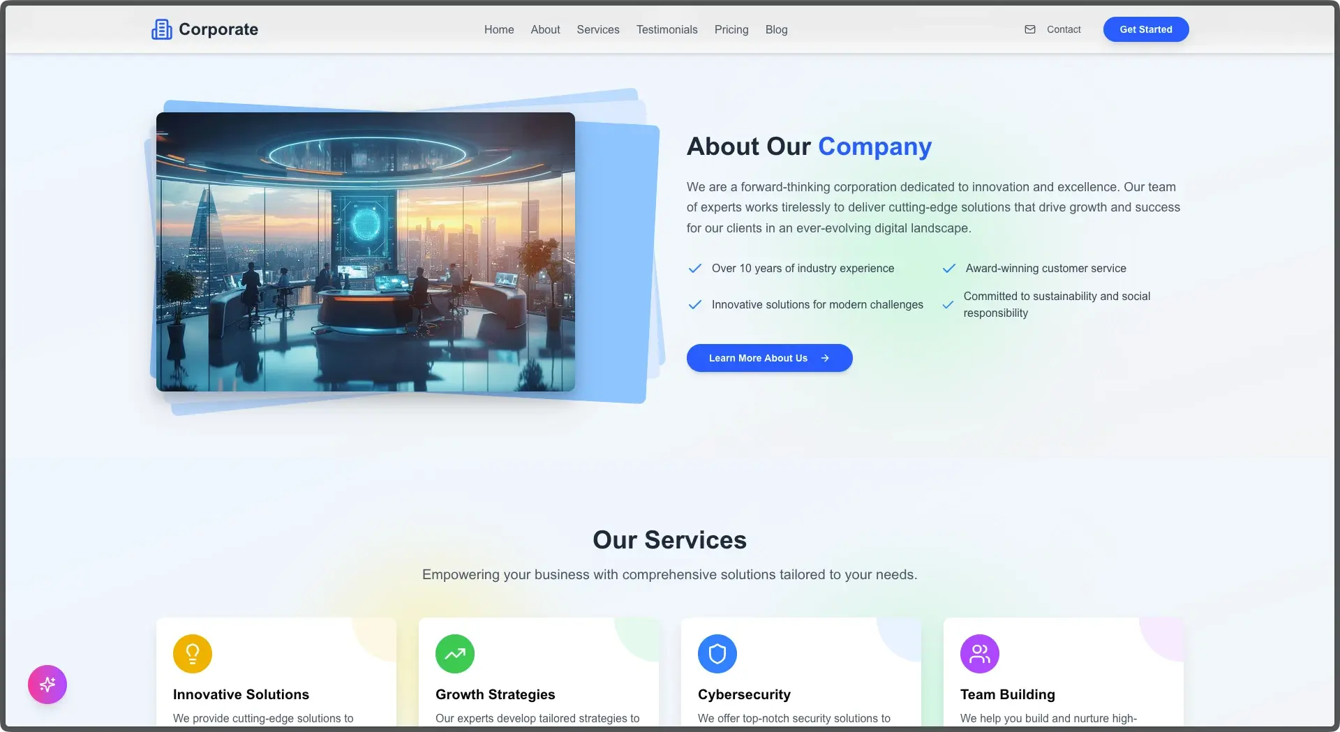 CraftFlow NextJS Corporate Template - thumbnail 2