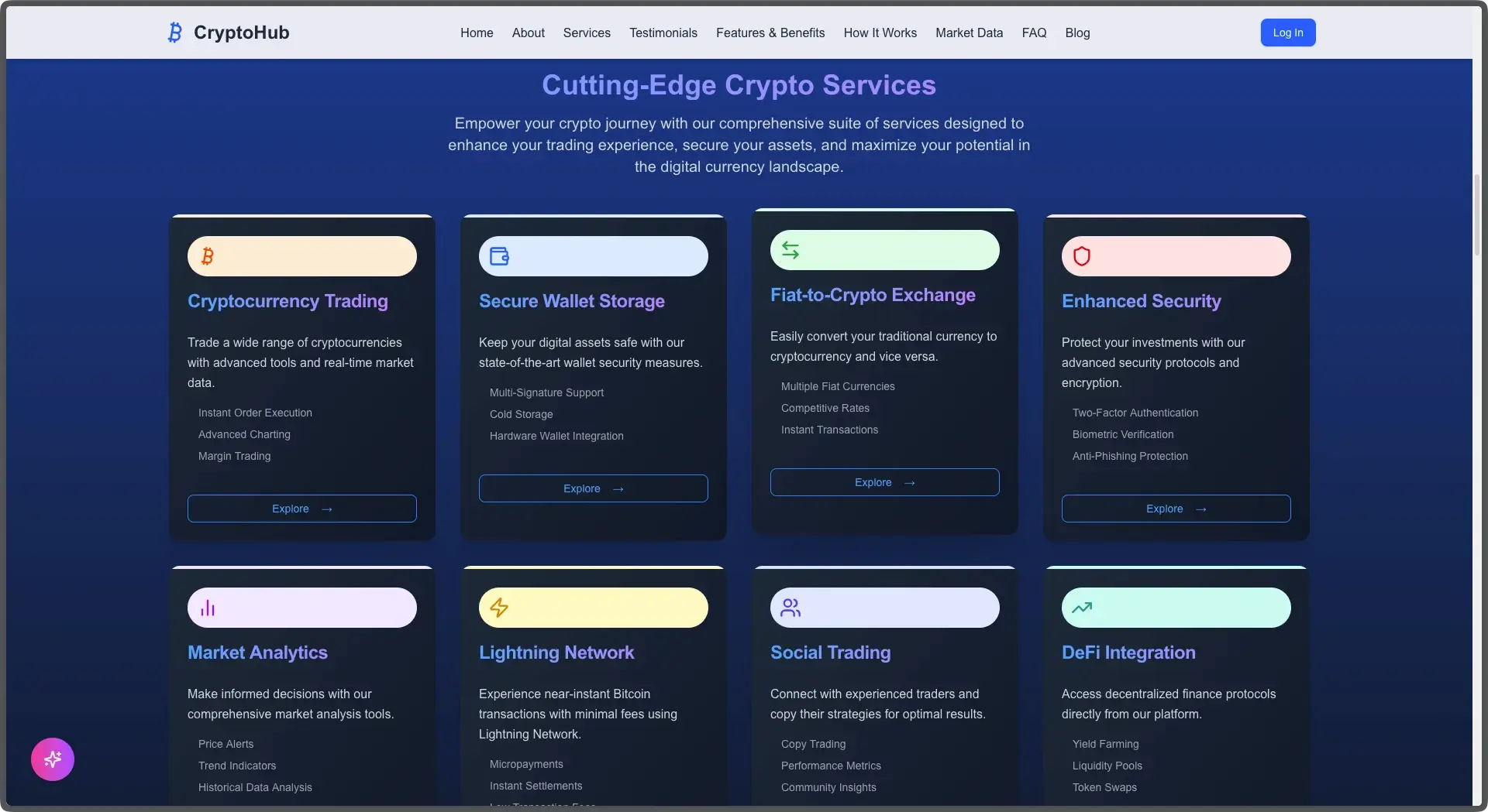 CraftFlow NextJS Cryptocurrency Template - thumbnail 3