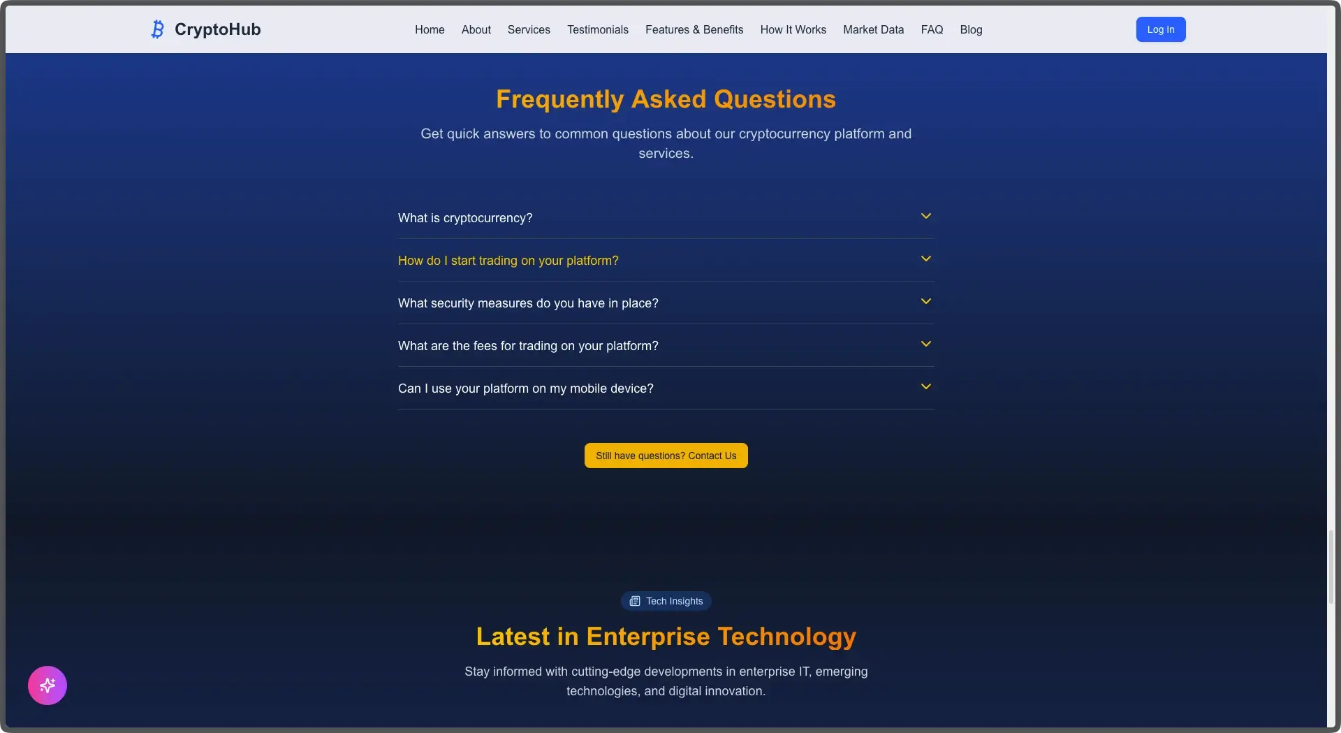 CraftFlow NextJS Cryptocurrency Template - thumbnail 7