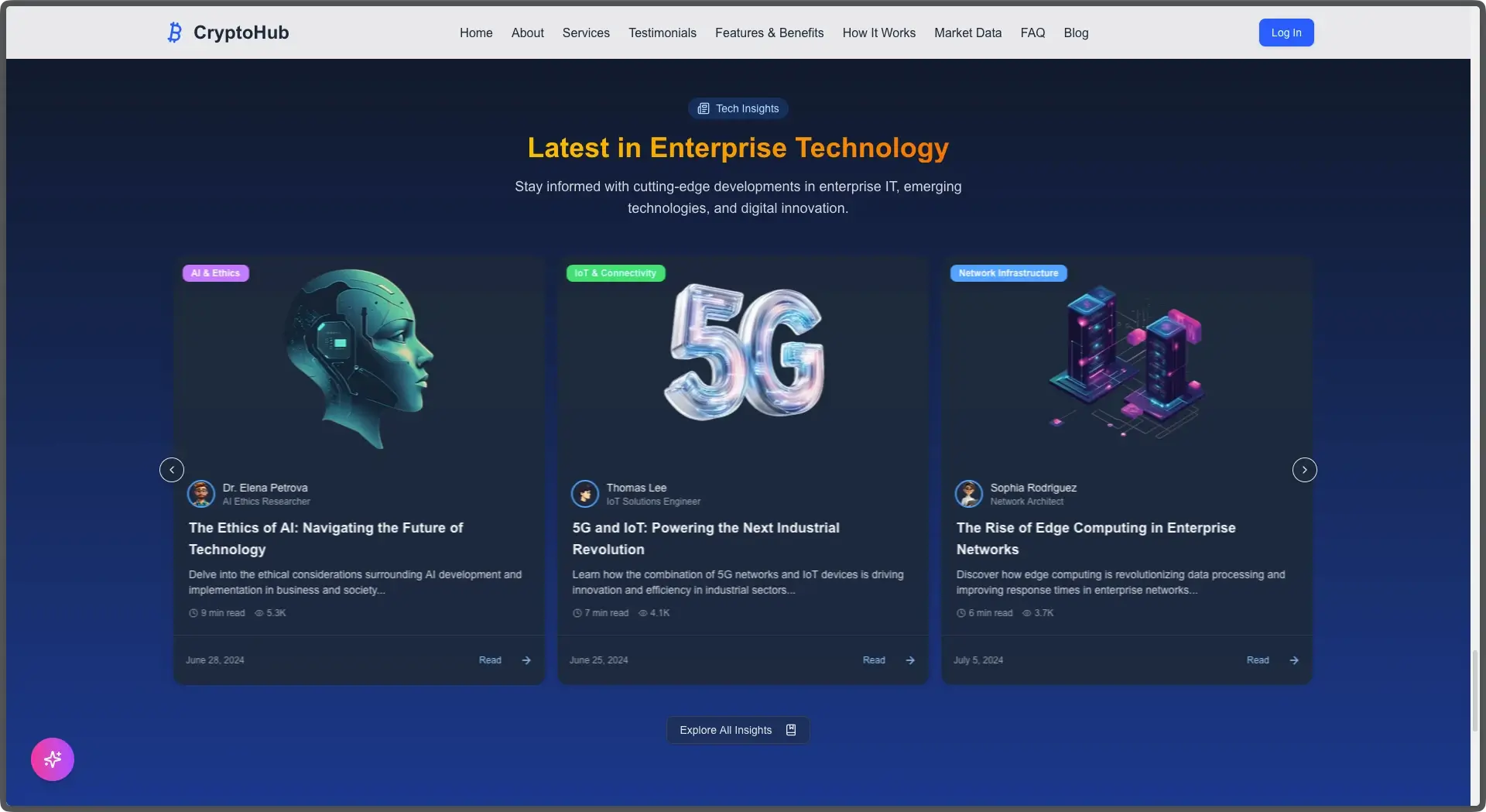 CraftFlow NextJS Cryptocurrency Template - thumbnail 8