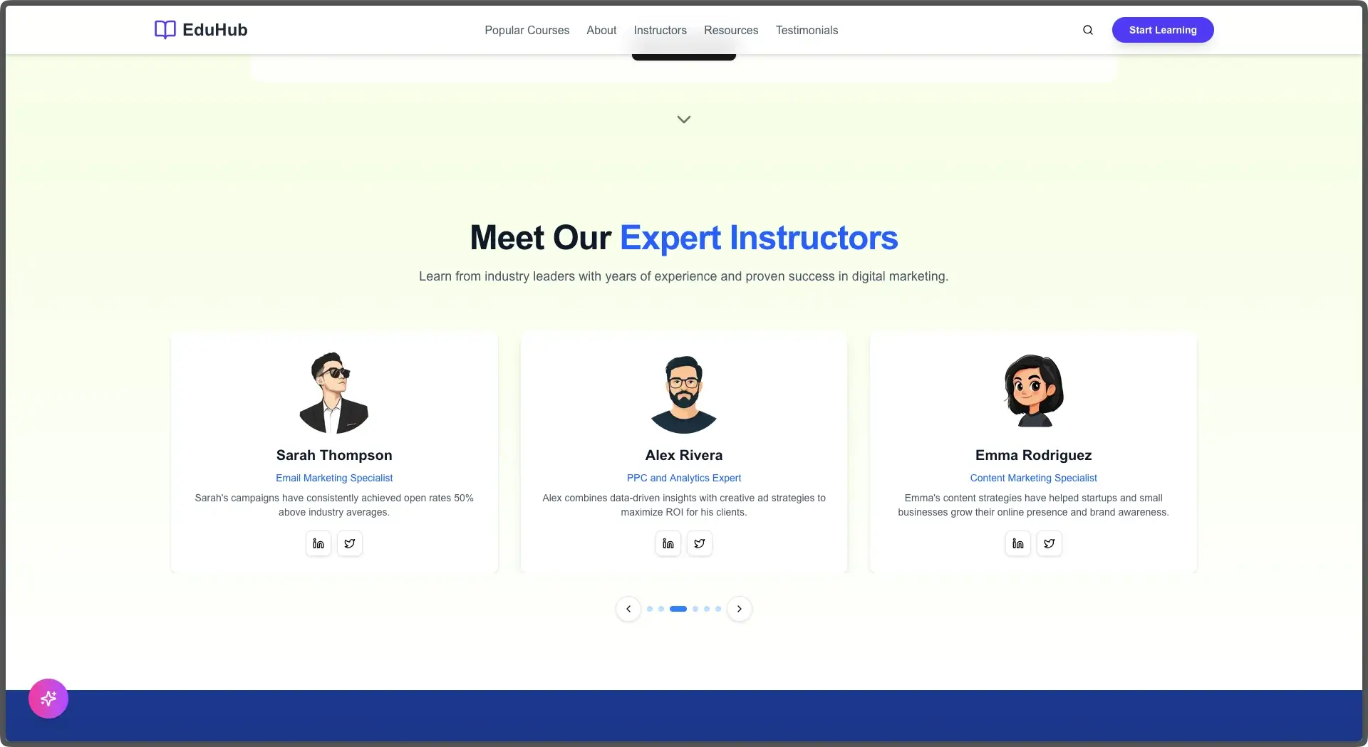 CraftFlow NextJS e-learning Template - thumbnail 4