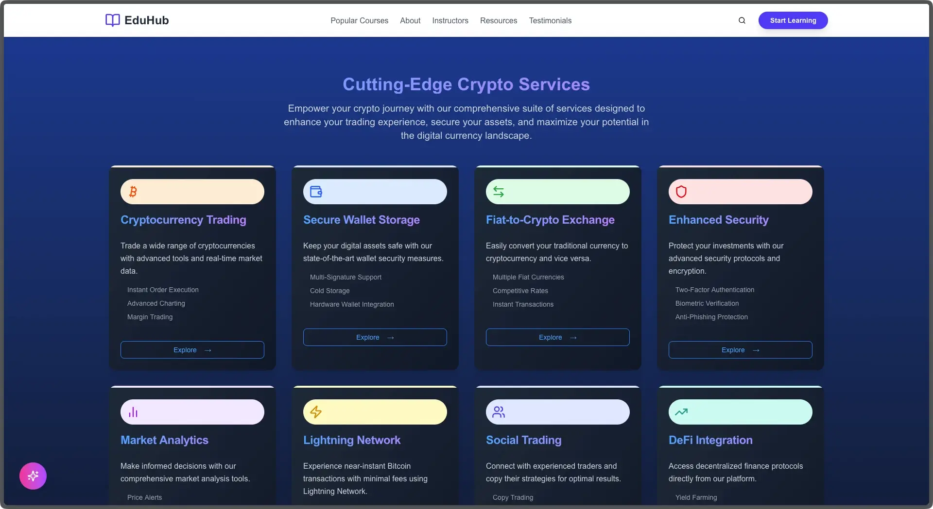 CraftFlow NextJS e-learning Template - thumbnail 5