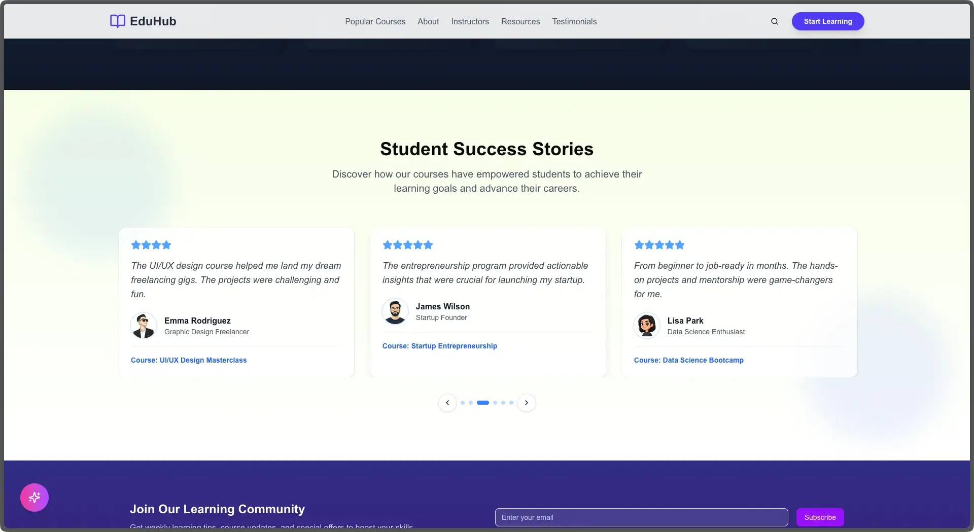 CraftFlow NextJS e-learning Template - thumbnail 6