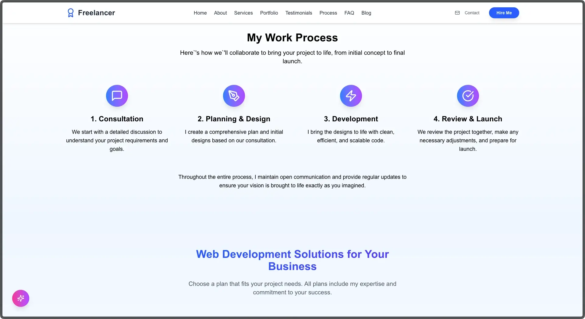 CraftFlow NextJS Freelancer Template - thumbnail 6