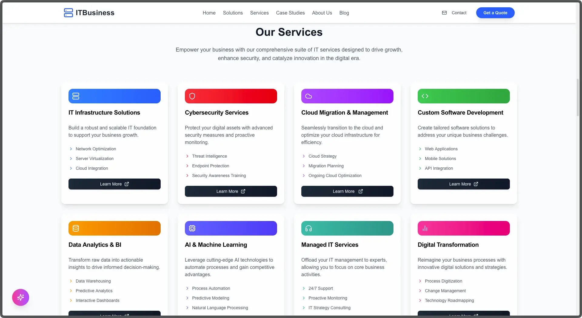 CraftFlow NextJS it-business Template - thumbnail 3