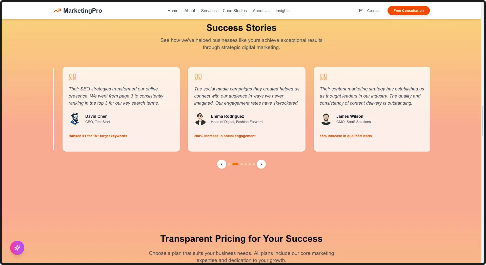 CraftFlow NextJS Marketing Template - thumbnail 4