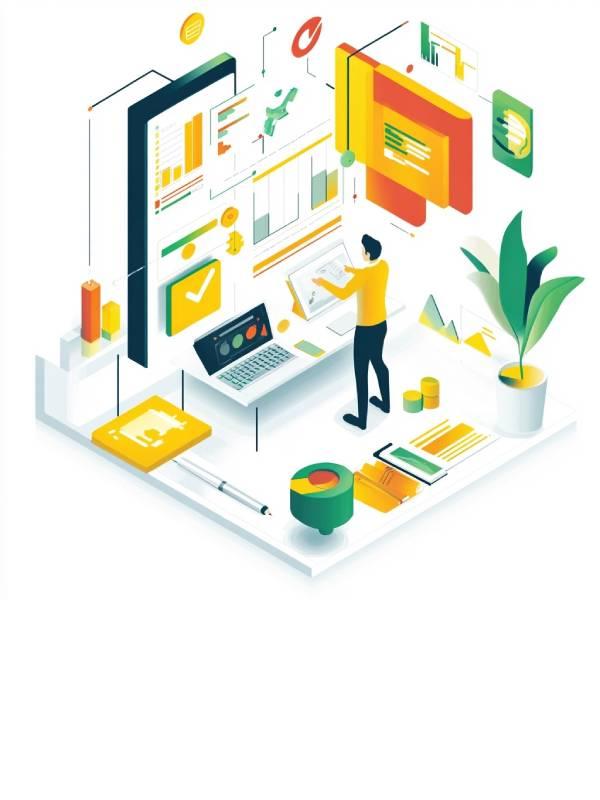 Business Strategy Illustration