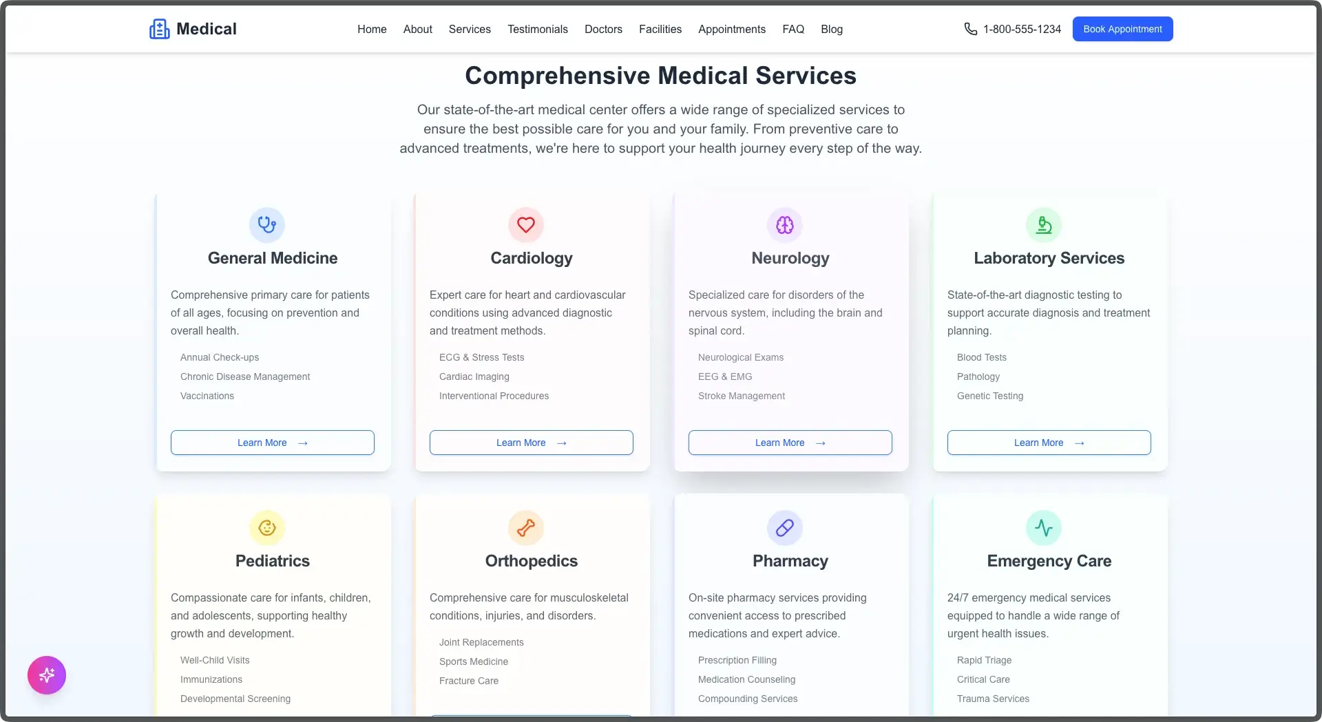 CraftFlow NextJS Medical Template - thumbnail 3