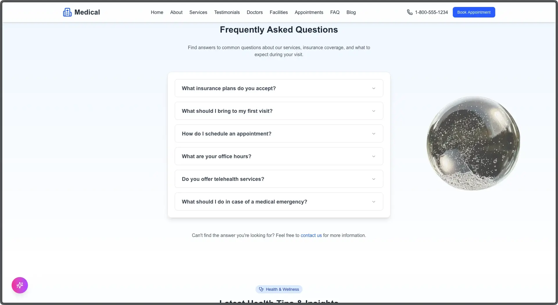 CraftFlow NextJS Medical Template - thumbnail 7