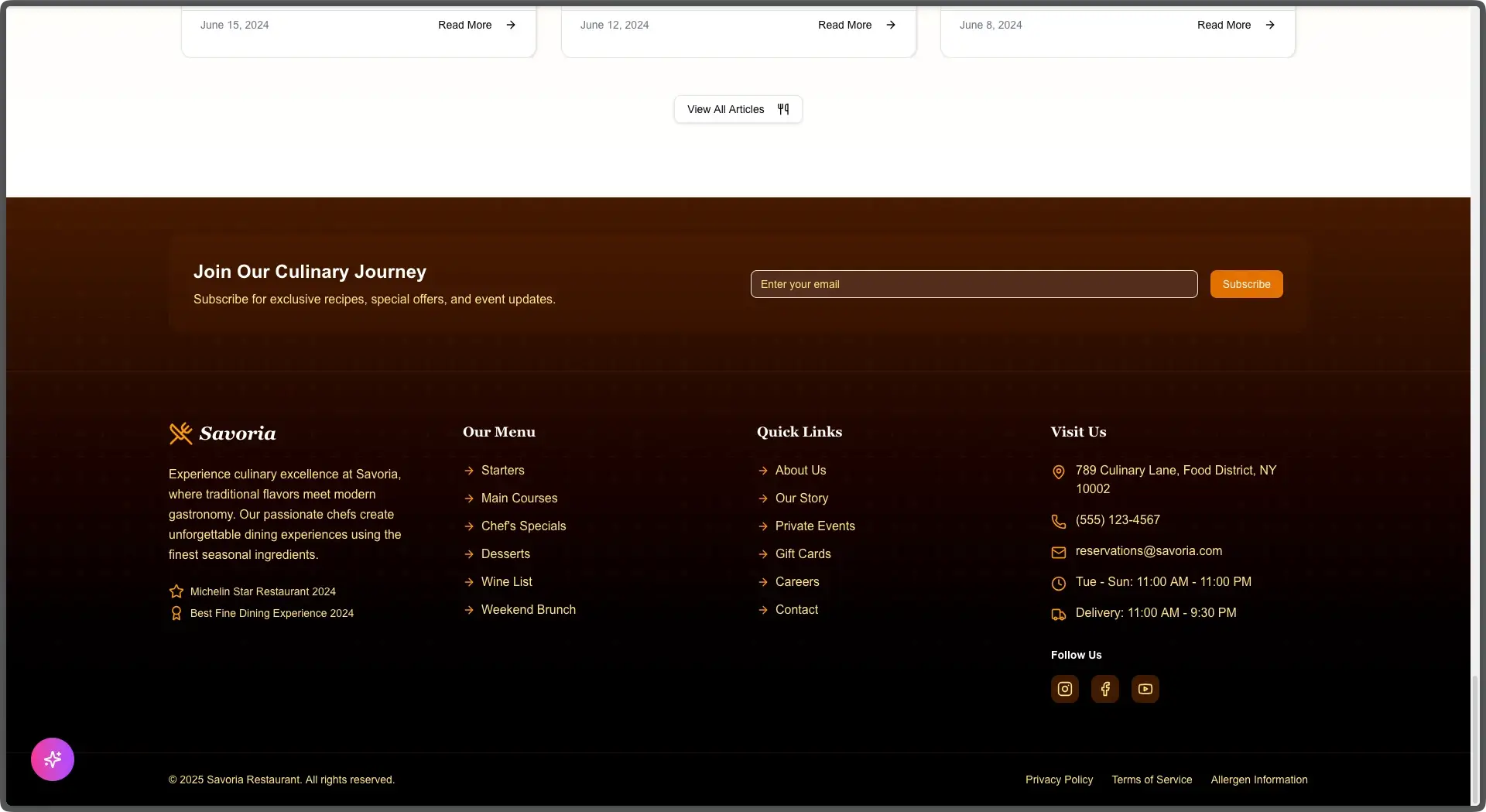 CraftFlow NextJS Restaurant Template - thumbnail 6