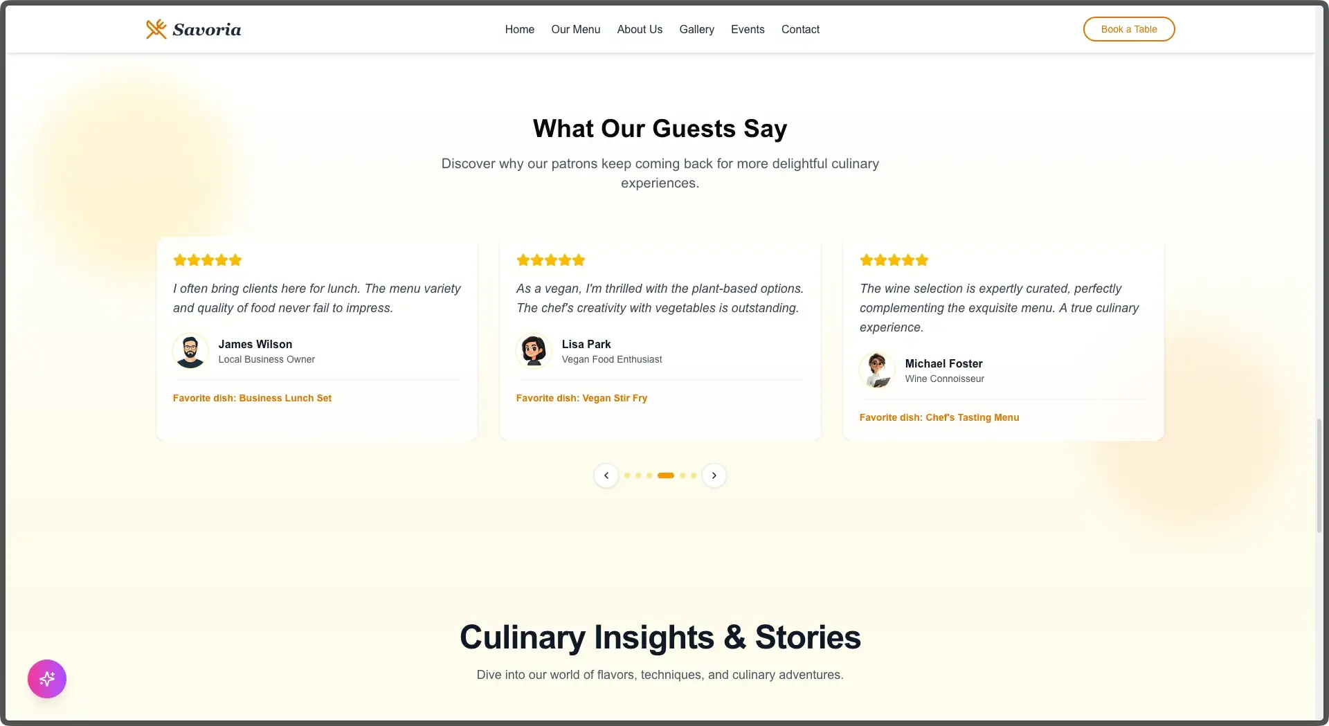 CraftFlow NextJS Restaurant Template - thumbnail 4