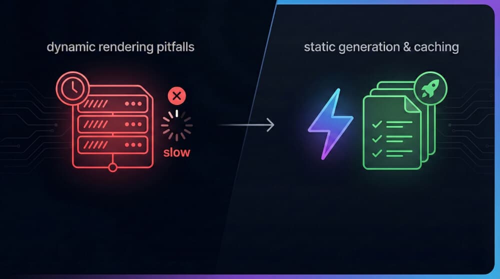 Stop Overusing getServerSideProps: Next.js 16 Performance Optimization Deep Dive