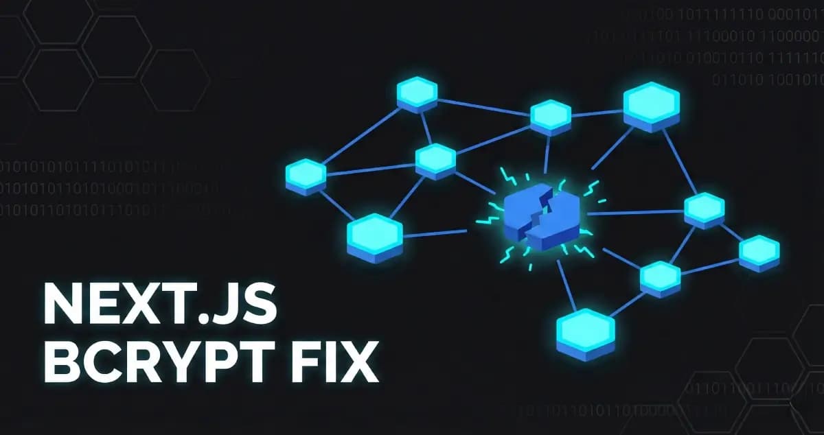 Fix: Next.js Route Handlers Crash with bcrypt and Middleware