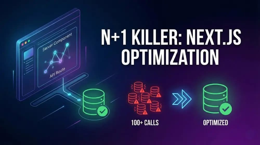 Optimizing Next.js Backend Performance: Solving the N+1 Query Problem